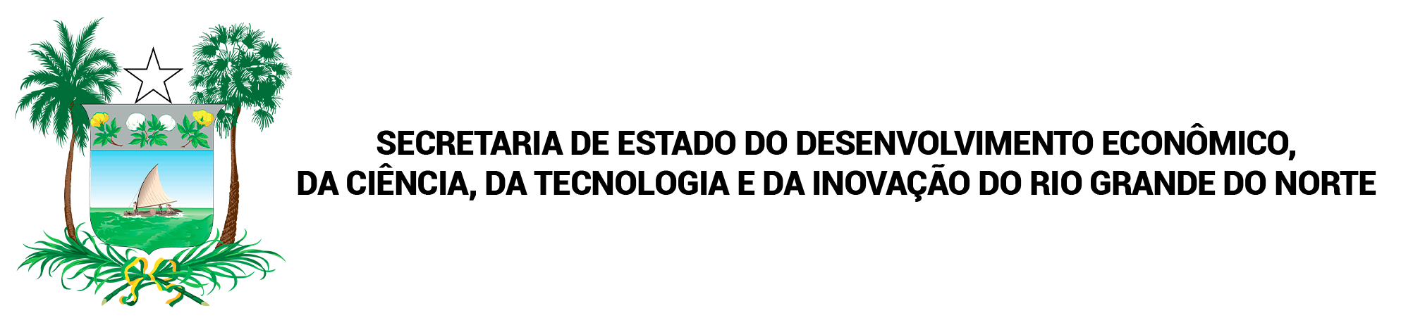 Logotipo do Governo do Rio Grande do Norte e Secretaria de Estado do Desenvolvimento Econômico - SEDEC